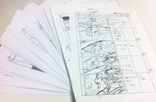 絵コンテも新規描き下ろし!