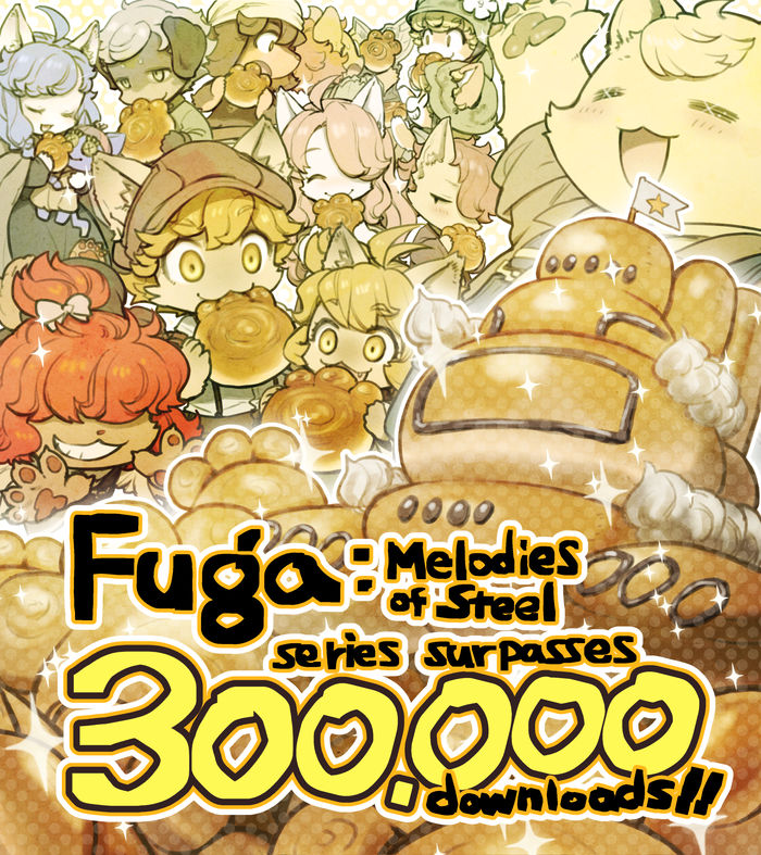 Fuga: Melodies of Steel  Series Surpasses 300,000 Downloads!
