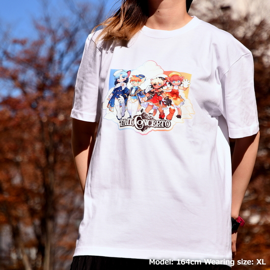 テイルコンチェルト 25th Tシャツ 集合Ver.