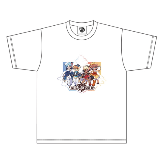 テイルコンチェルト 25th Tシャツ 集合Ver.